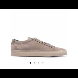 TAN SUEDE COMMON PROJECTS - Size 7.5US & Lightly Worn